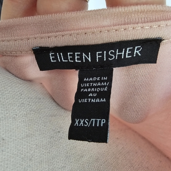 Eileen Fisher Fine Jersey Crew Neck Top - Picture 10 of 11